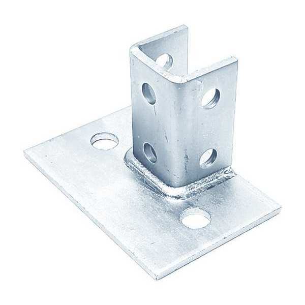 Strut Channel Fitting, Silver, 1/4