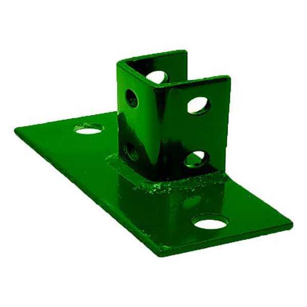 Strut Channel Fitting, Green, 1/4