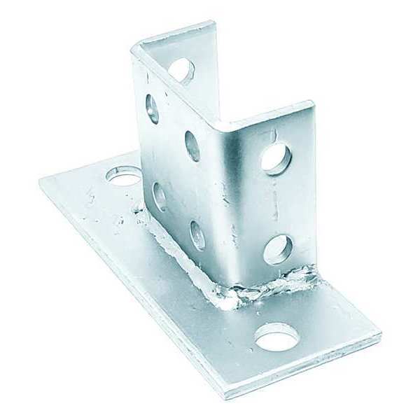 Strut Channel Fitting, Silver, 1/4