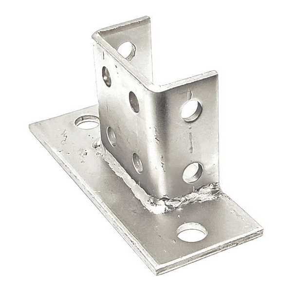 Strut Channel Fitting, Silver, 1/4