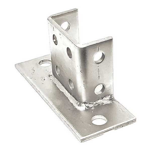 Strut Channel Fitting, Silver, 1/4