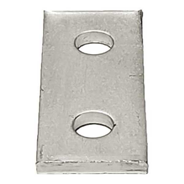 Strut Channel Fitting, Silver, 1/4