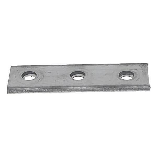 Strut Channel Fitting, Silver, 1/4