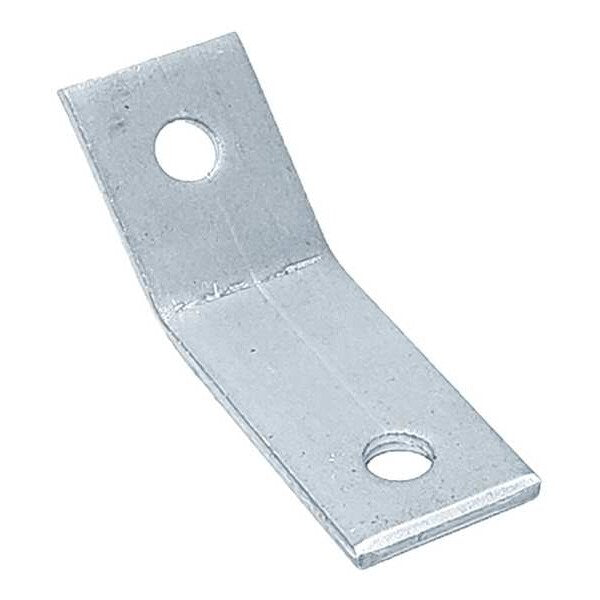 Strut Channel Fitting, Silver, 1/4