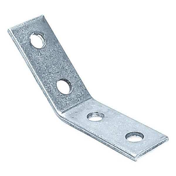 Strut Channel Fitting, Silver, 1/4