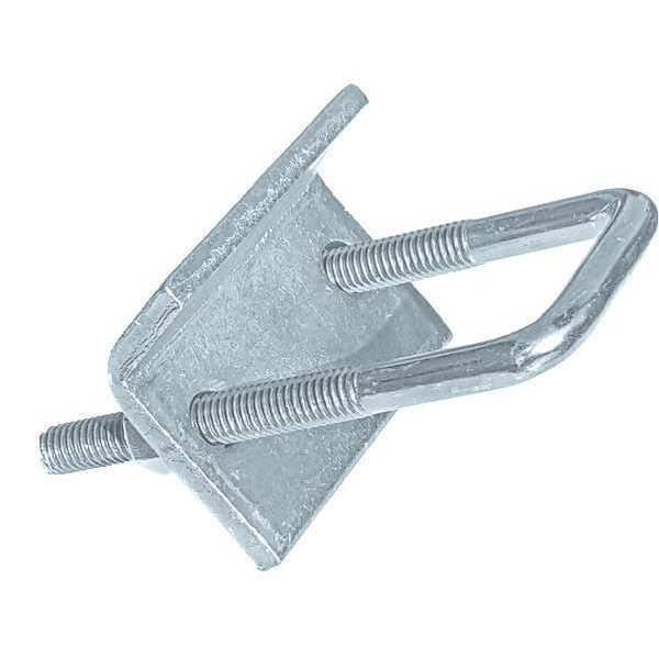 Strut Channel Fitting, Silver, 1/4