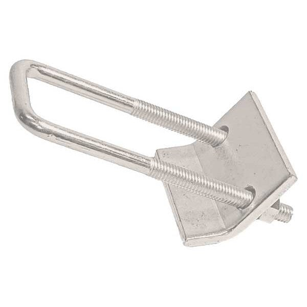 Strut Channel Fitting, Silver, 1/4