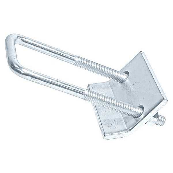 Strut Channel Fitting, Silver, 1/4