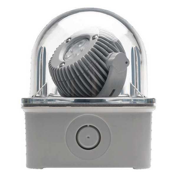 Remote Head, 12.8 V, LED, Polycb, Gray
