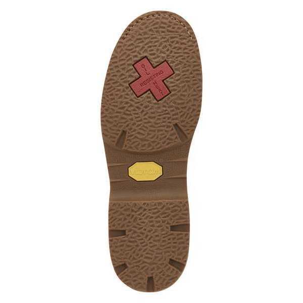 6-Inch Work Boot, EE, 12, Brown