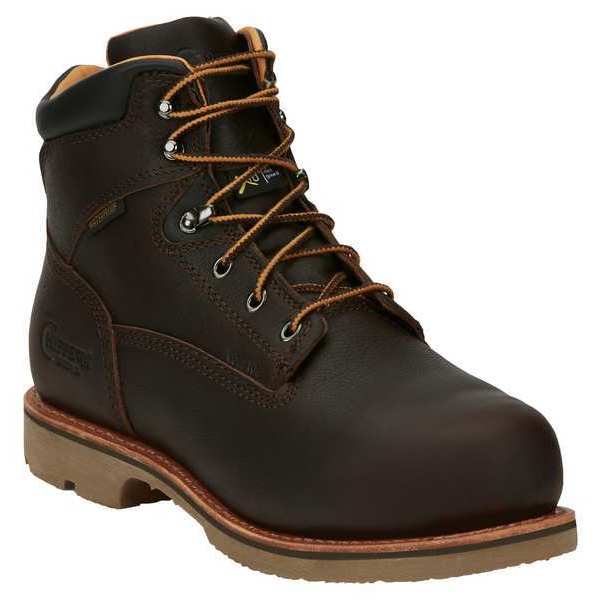 6-Inch Work Boot, EE, 9 1/2, Brown
