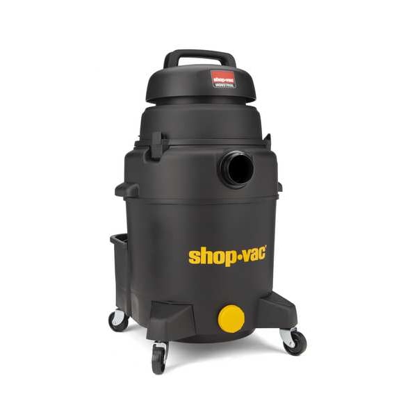 Shop Vacuum, 10 gal, Plastic, 100 cfm