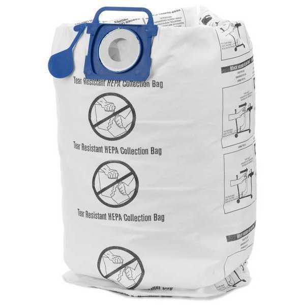 Vacuum Bags, Non-Reusable, Dry, Cloth, PK2