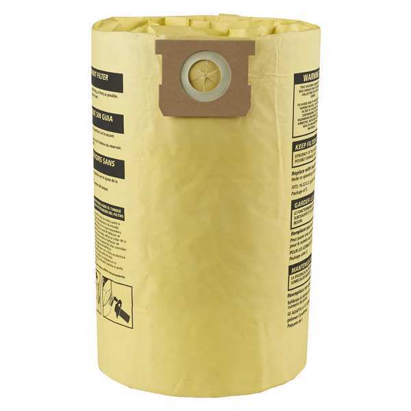Vacuum Bags, Non-Reusable, Dry, Paper, PK2