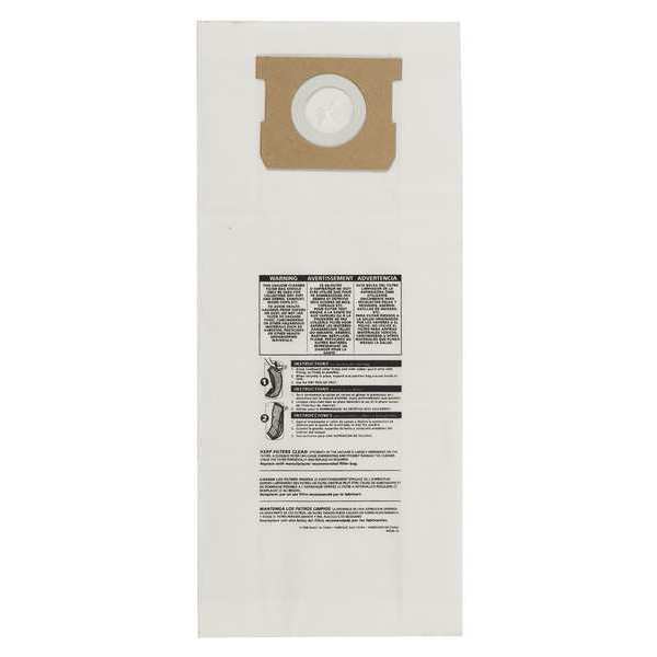 Vacuum Bags, Non-Reusable, Dry, Paper, PK3