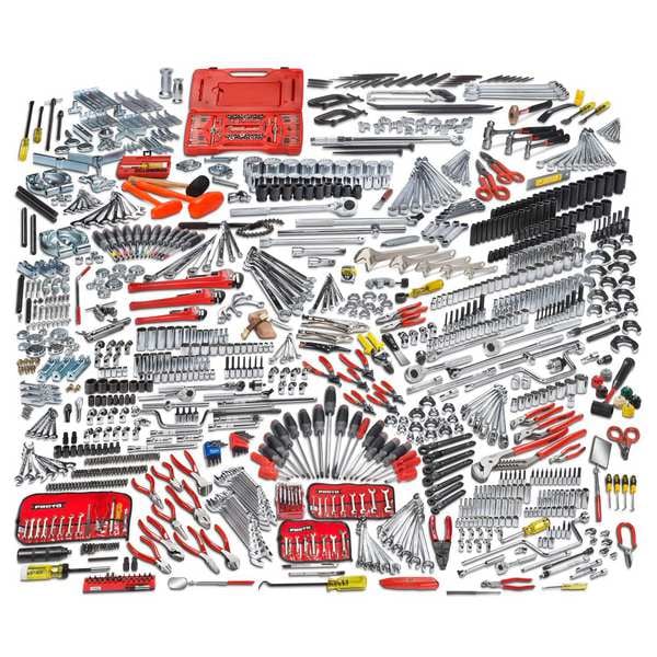 Master Tool Set, 1,046 PCS, Easy Grip