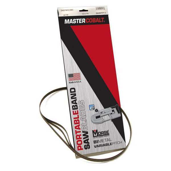 Portable Band Saw Blade, 14/18 TPI, PK3