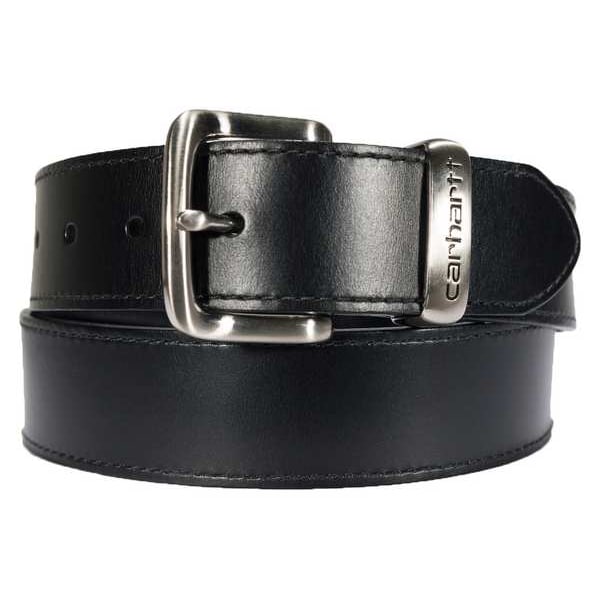 Metal Keeper Belt, Black, 56