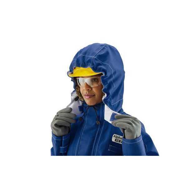 Breathable Blue Flame Arc Poly Hood