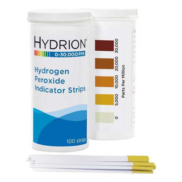 Test, 0-30,000ppm Hydrogen Peroxide, PK100