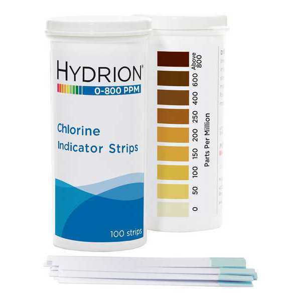 Test, 0 to 800 ppm Free Chlorine, PK600