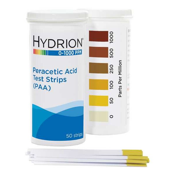 Test, 0-1,000 ppm Peracetic Acid, PK50