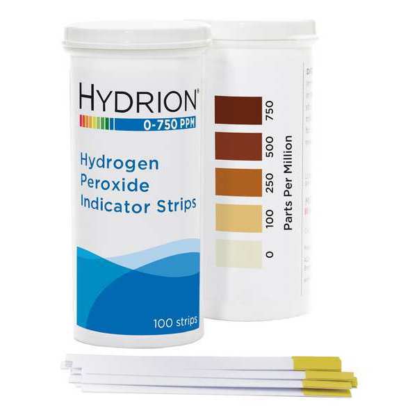Test, 100-750 ppm Hydrogen Peroxide, PK600