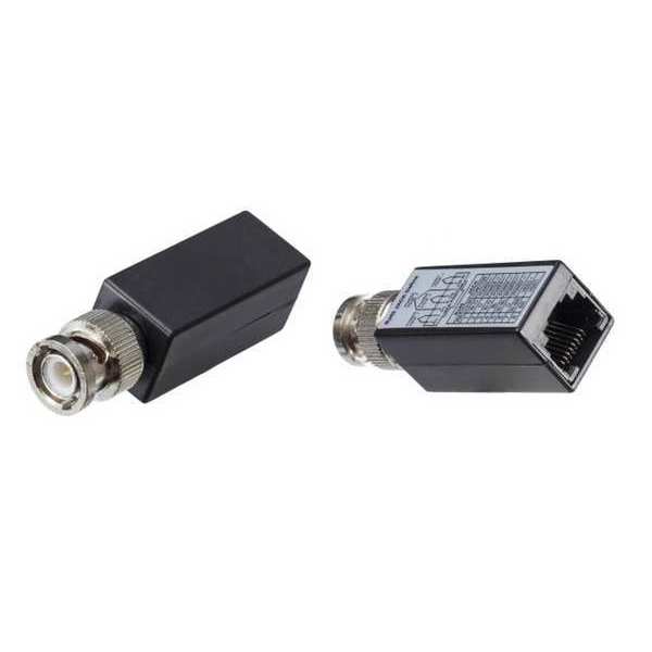CCTV Balun, BNC Male to RJ45 Female, PR
