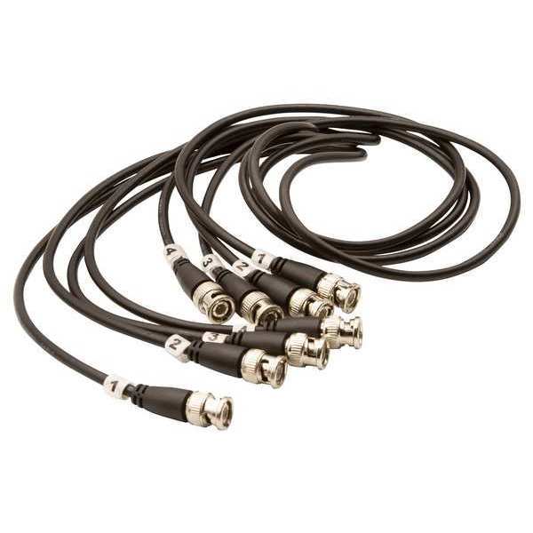 Cable Assembly, Black, 3 ft, PK4