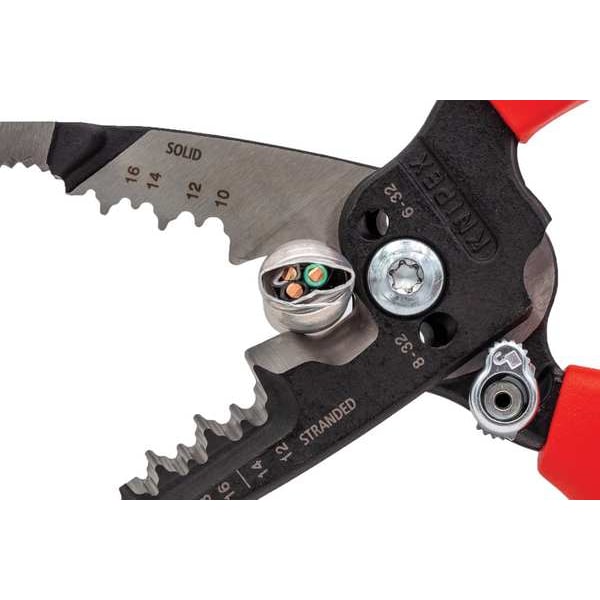 Forged Wire Stripper, 8 in, 0.54 lb