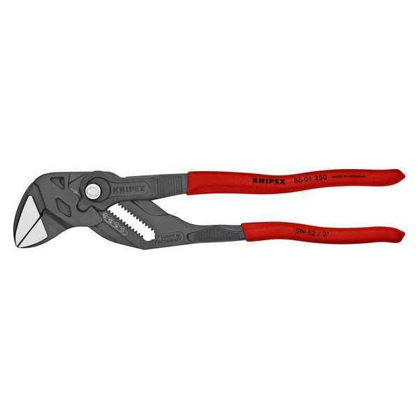 10.71 in Pliers Wrench / 86 01 series Black Pliers Wrench Smooth, Plastic Grip