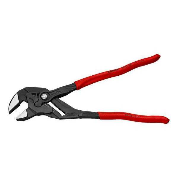 12.2 in Pliers Wrench / 86 01 series Black Pliers Wrench Smooth, Plastic Grip