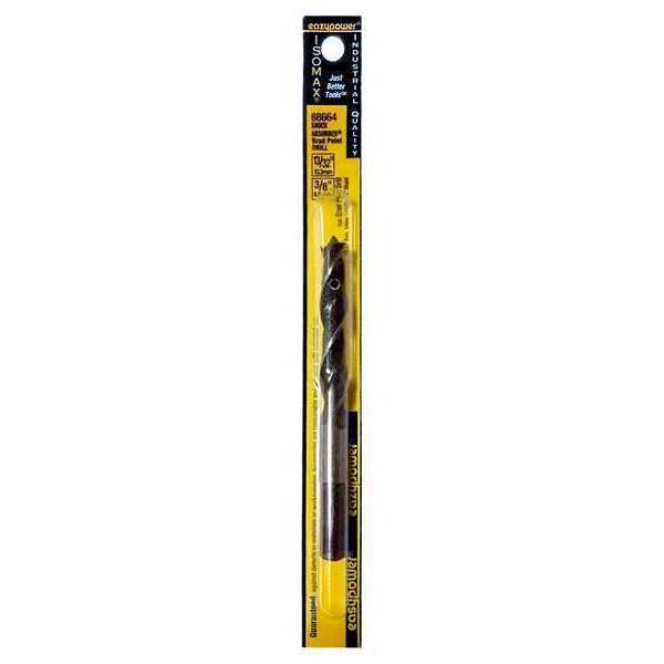 Brad-Point Drill Bit, 3/8
