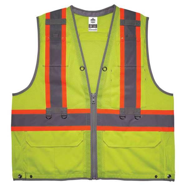 Safety Vest, ANSI Class 2, 2XL/3XL Size