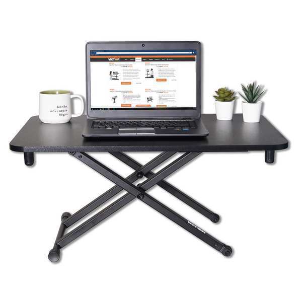 Laptop Standing Desk, Steel, 28 3/4 in