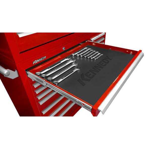 Drawer Liner, Black, 3 PCS, Polyester