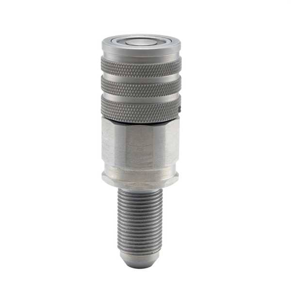 Hydraulic Quick Coupler, Steel Body, Ball Lock, 7/8