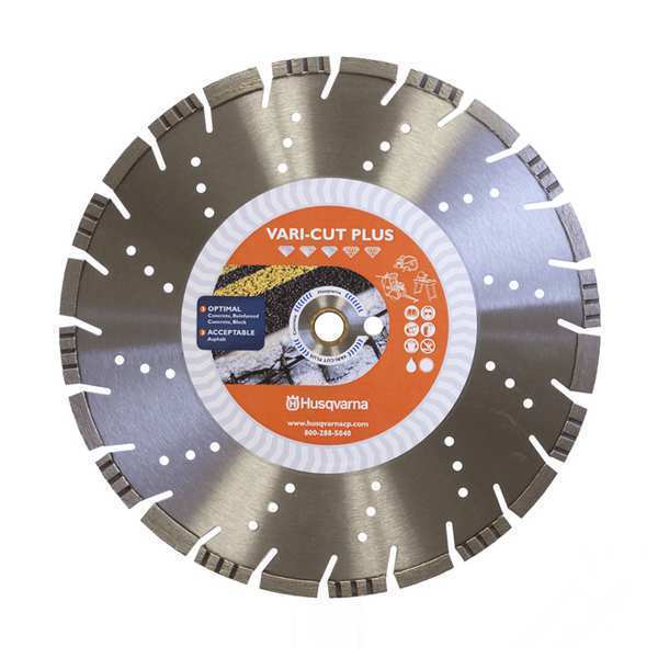 Diamond Saw Blade, Wet/Dry, 16