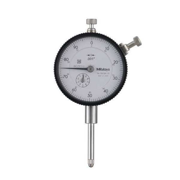 Dial Indicator, 0 in to 1 in, White