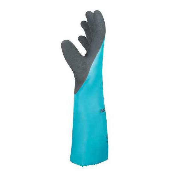 Chemical Resistant Glove, Green, XL, PR