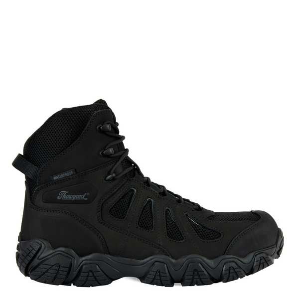 Size 5 Men's Hiker Boot Composite Hiker Boots, Black/Gray