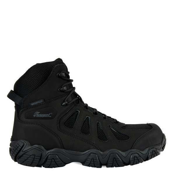 Size 4 Men's Hiker Boot Composite Hiker Boots, Black/Gray