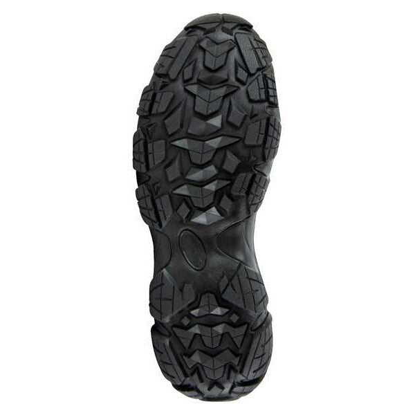 Size 7 1/2 Men's Hiker Boot Composite Hiker Boots, Black/Gray