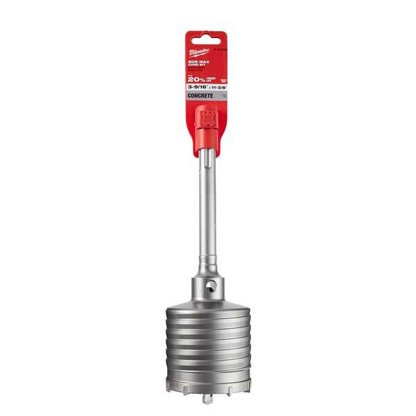 3-9/16 in. x 11-3/8 in. One Piece SDS-MAX Masonry Core Bit