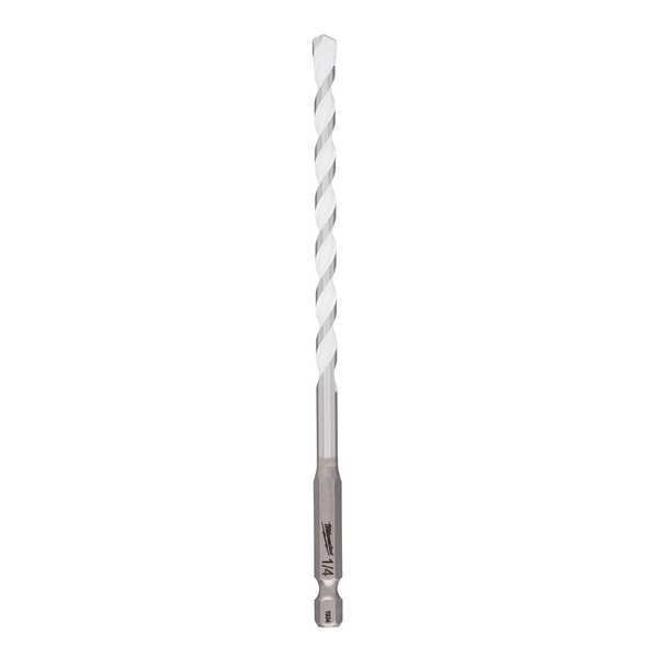 1/4 in. x 4 in. x 6 in. SHOCKWAVE Impact Duty Carbide Multi-Material Drill Bit