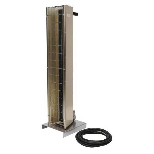 Portable Infrared Heater, 480V AC
