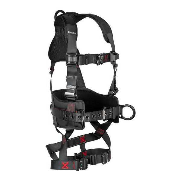 Harness, Vest Style, XS, Polyester, Black