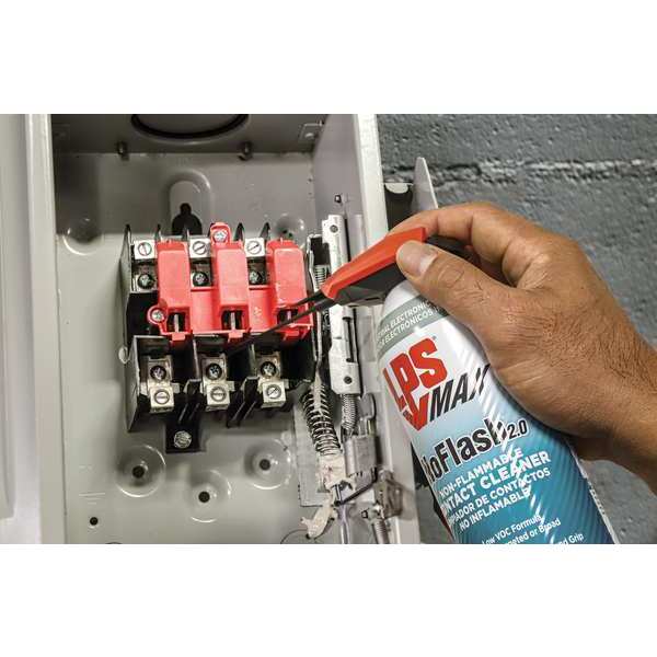 Contact Clnr, AeroSpray Can, 12oz, NoFlash2