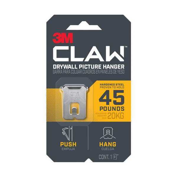 Drywall Picture Hanger, 1 Number of Hooks
