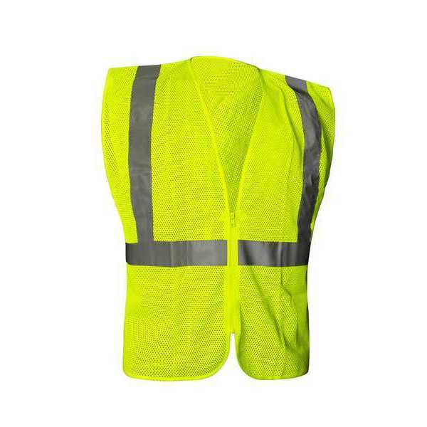 Class 2, Lime, Zipper, Mesh, Non-Contras